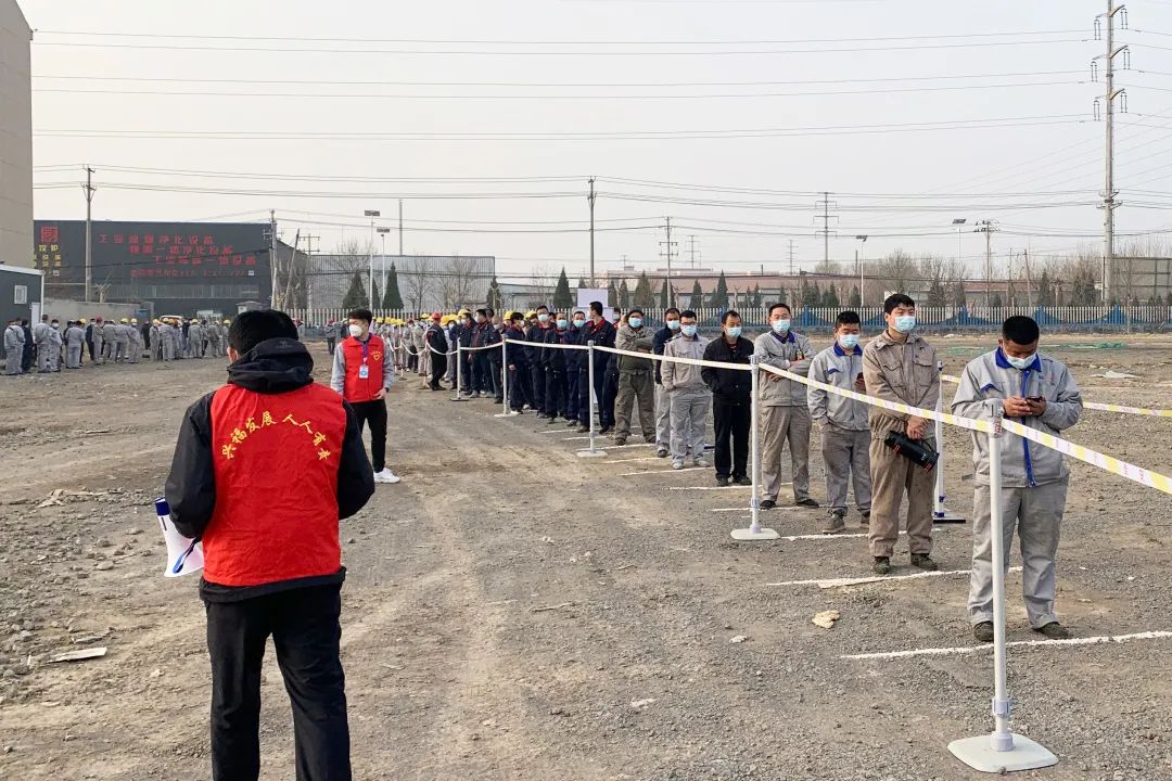 同心同力齊抗疫-鍍鋁鋅鋼板代理廠家宏鑫源全員核酸檢測有序進(jìn)行鍍鋁鋅鋼板、鍍鋁鋅鋼板廠家、鍍鋁鋅鋼板價格(圖4)